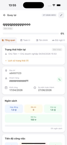 Nhà Thầu Số screenshot
