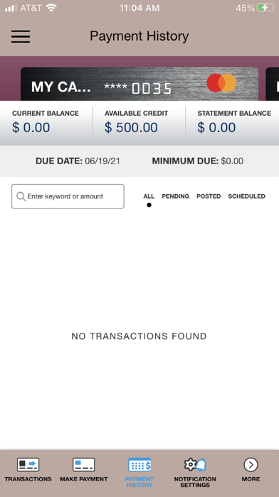 DayMet Cards Screenshot