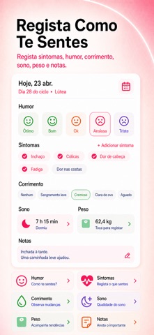 Iris: Calendário Menstrual screenshot 6