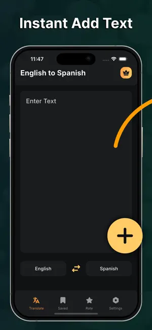 English to Spanish Translator* screenshot 2