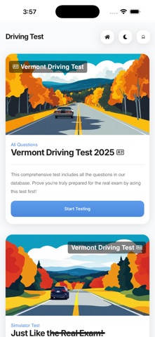 Vermont Driving Test screenshot