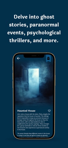 Scary Horror Stories iPhone screenshot