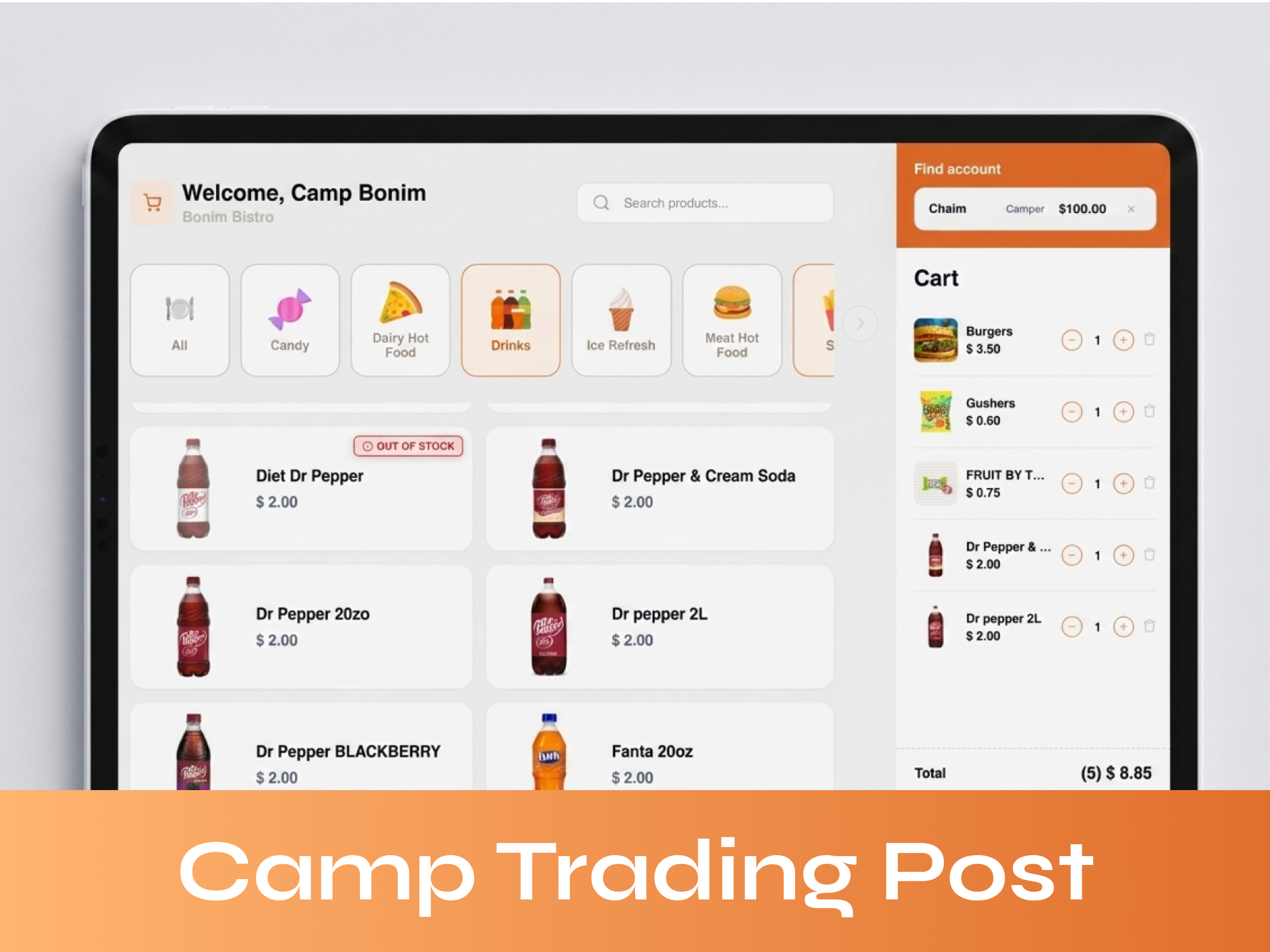 Camp POS Kiosk screenshot 5