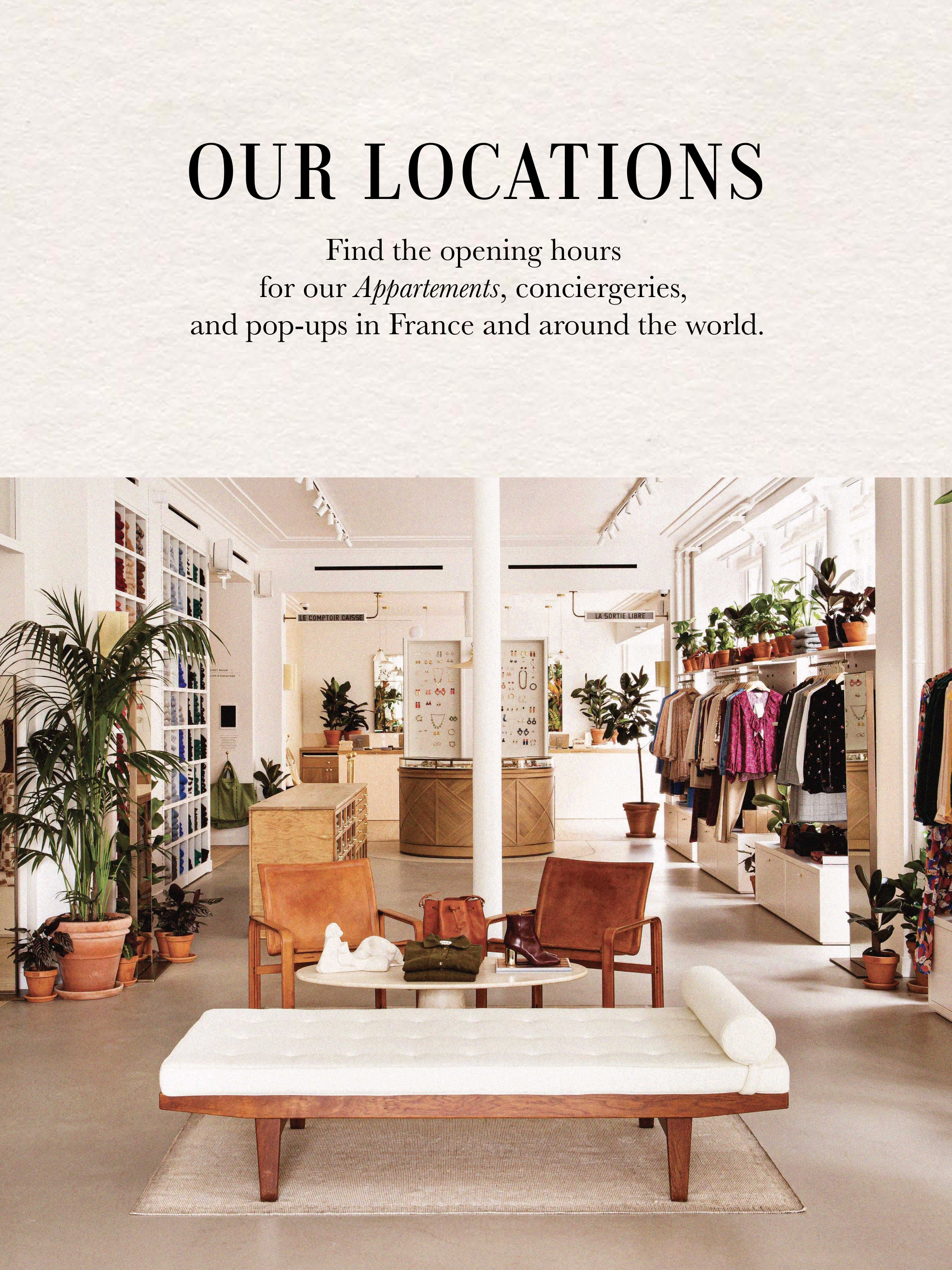 Sezane Fashion & Leather Goods