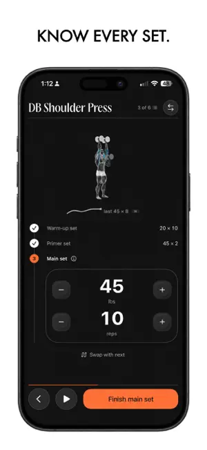 Adept Physique Workout Planner screenshot 3