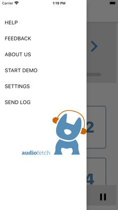 AudioFetch screenshot 2