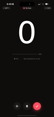 OneMore - Push-ups Counter screenshot