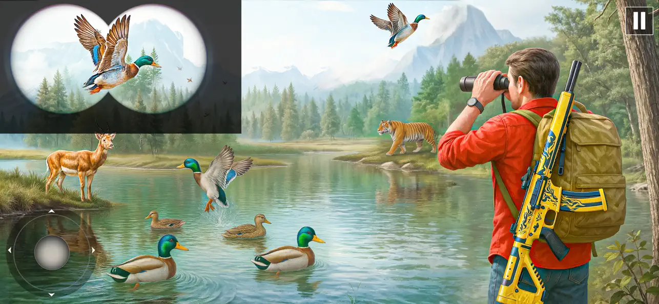Screenshot #3 pour chasse au canard 3d - tir fps
