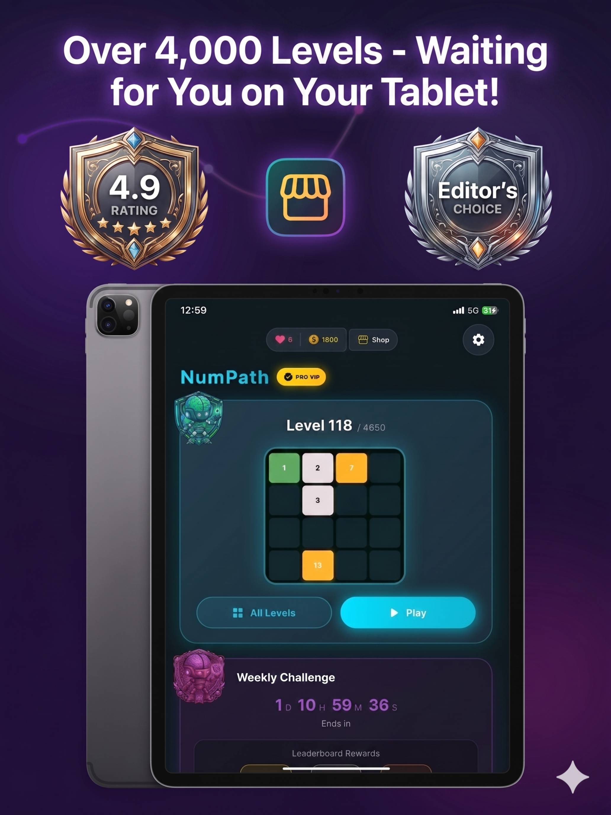 NumPath · Number Path Puzzle
