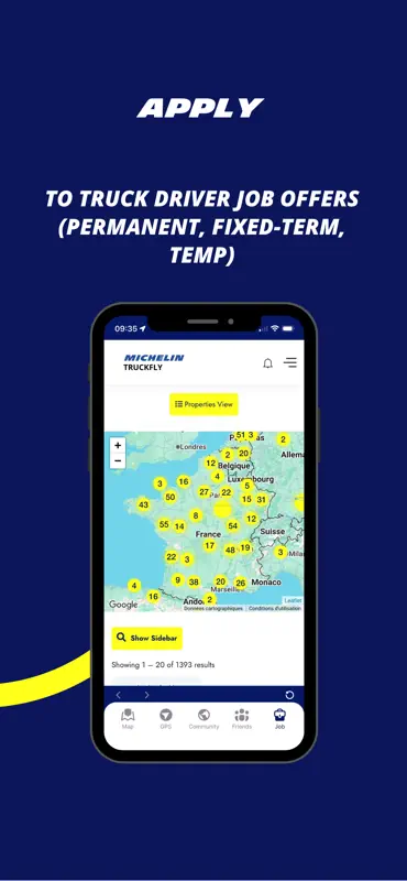 MICHELIN Truckfly - GPS screenshot 9 of 10
