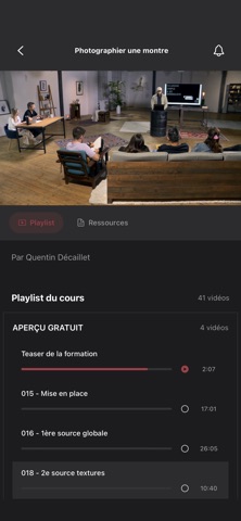 Empara : cours en ligne screenshot