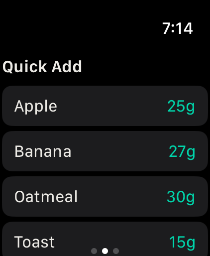 Quick Carb - Carb Counter screenshot 22