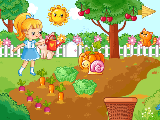 Farm animal pet games for kids iPad screenshot 9 - Education app