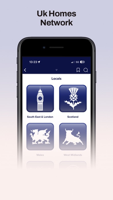 UK Homes Network Screenshot