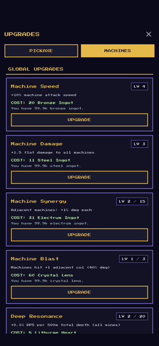 Idle Deepcore Screenshot 2 of 5