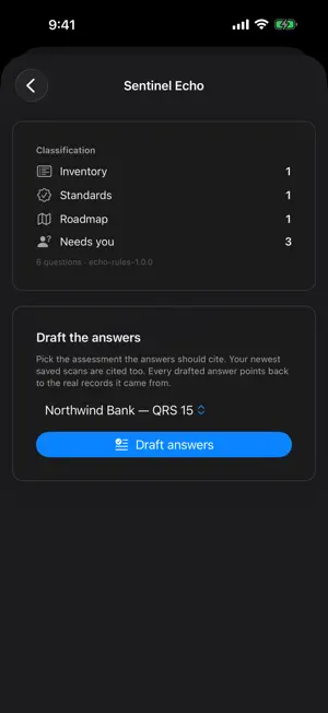 Q-Shield Sentinel - QRS Score screenshot 2
