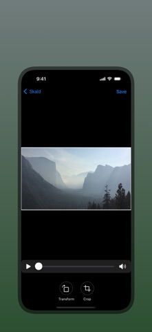 Skald - Video editor Screenshot 2 of 4