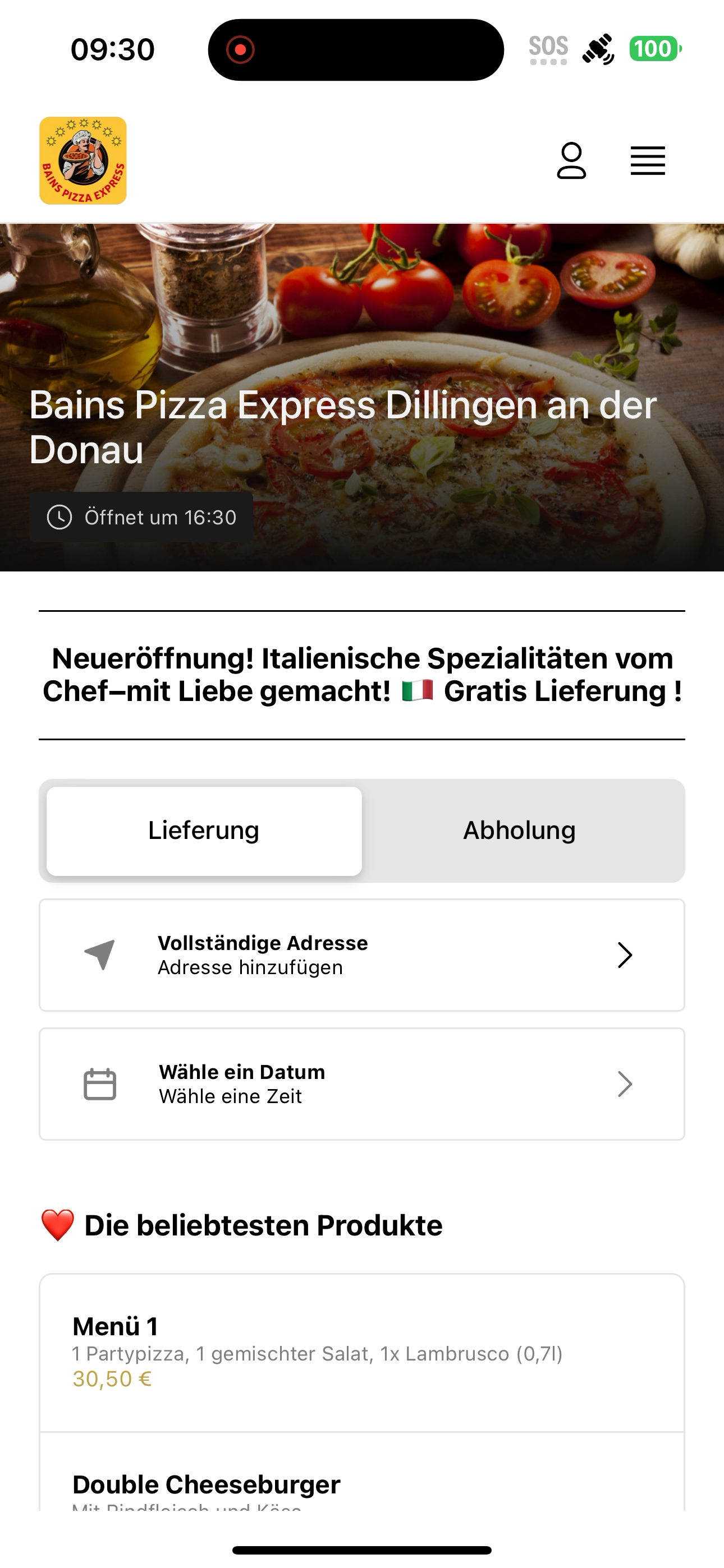Bains Pizza Express Dillingen screenshot 3