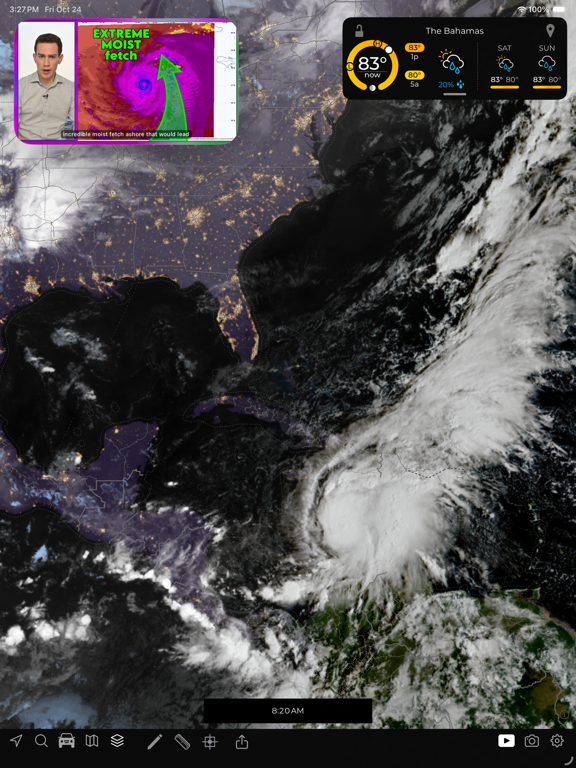 MyRadar Accurate Weather Radar iPad screenshot 5 - Weather app