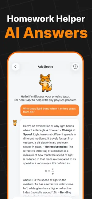 Physics AI Tutor - Electra screenshot 3