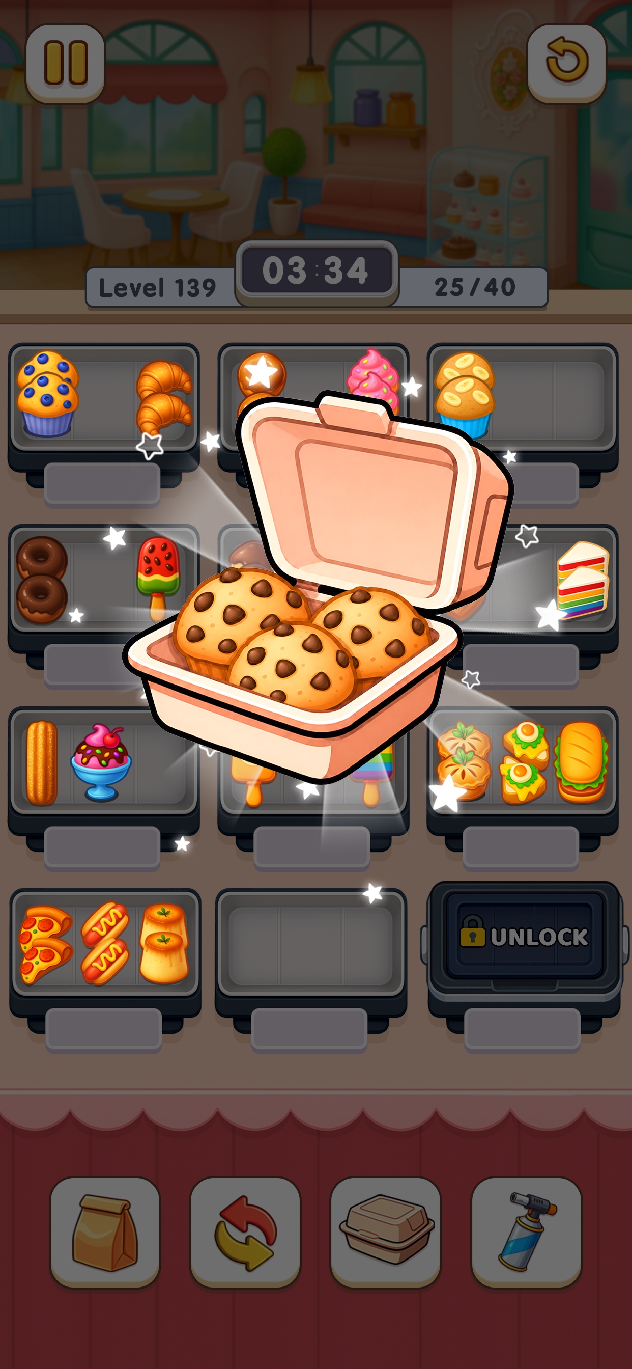 Food Puzzle Sort: Match Games screenshot 4