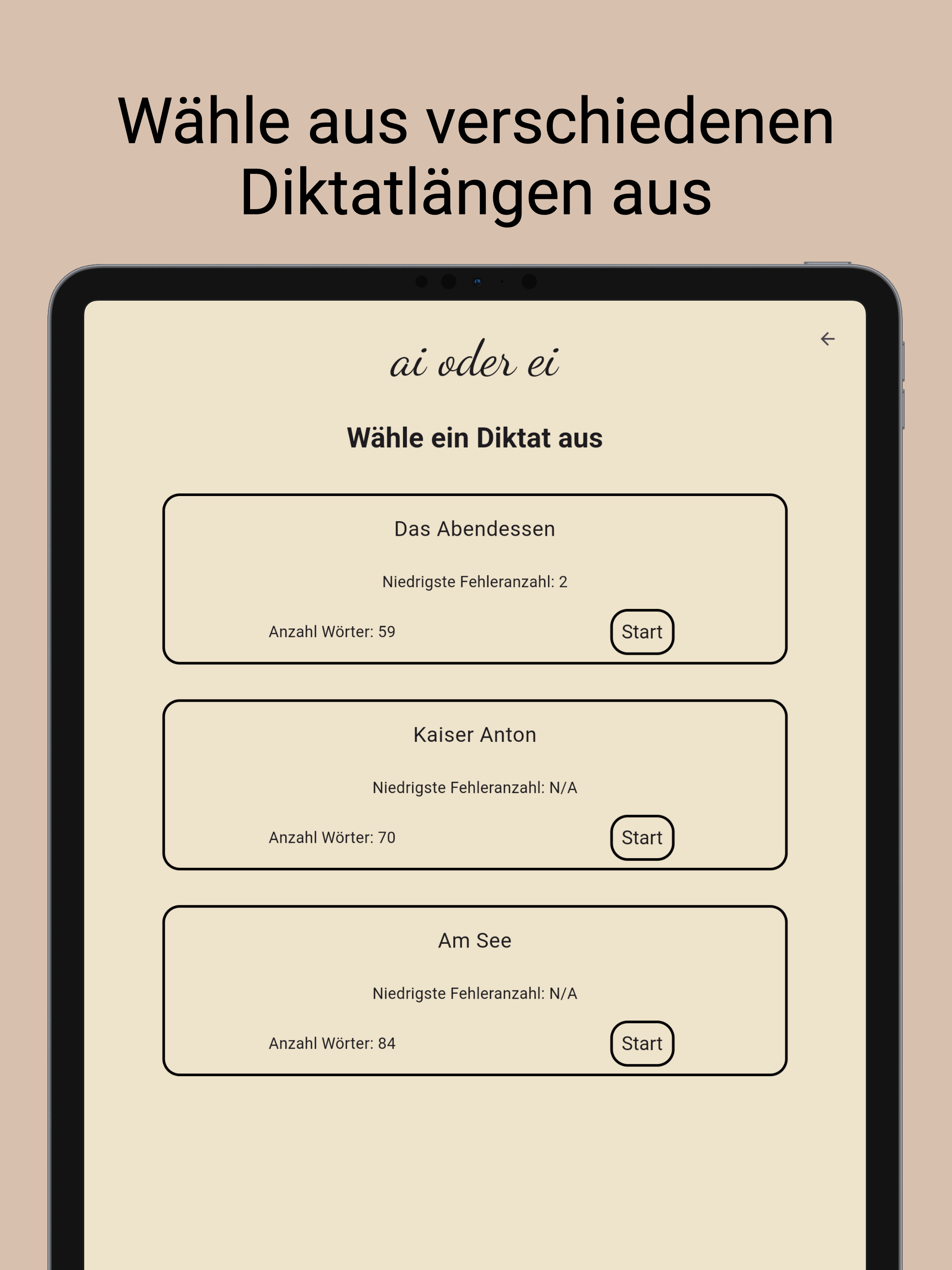 Diktate üben: Grundschule