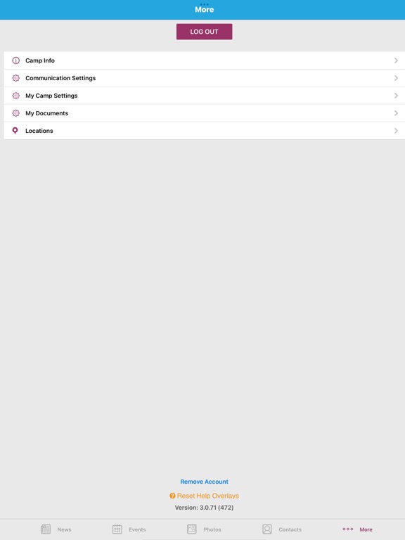 Camp Twelve Trails iPad screenshot 4 - Lifestyle app