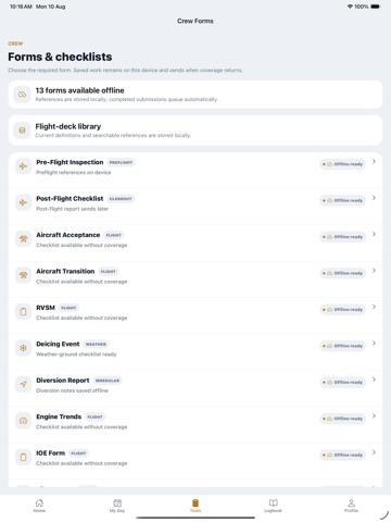 App screenshot