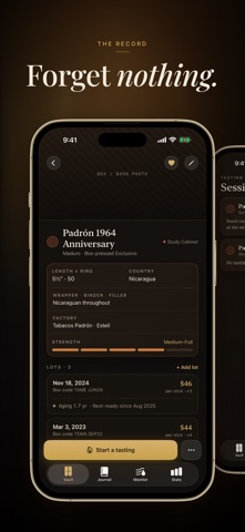 Cigar Humidor & Journal Screenshot 2 of 8