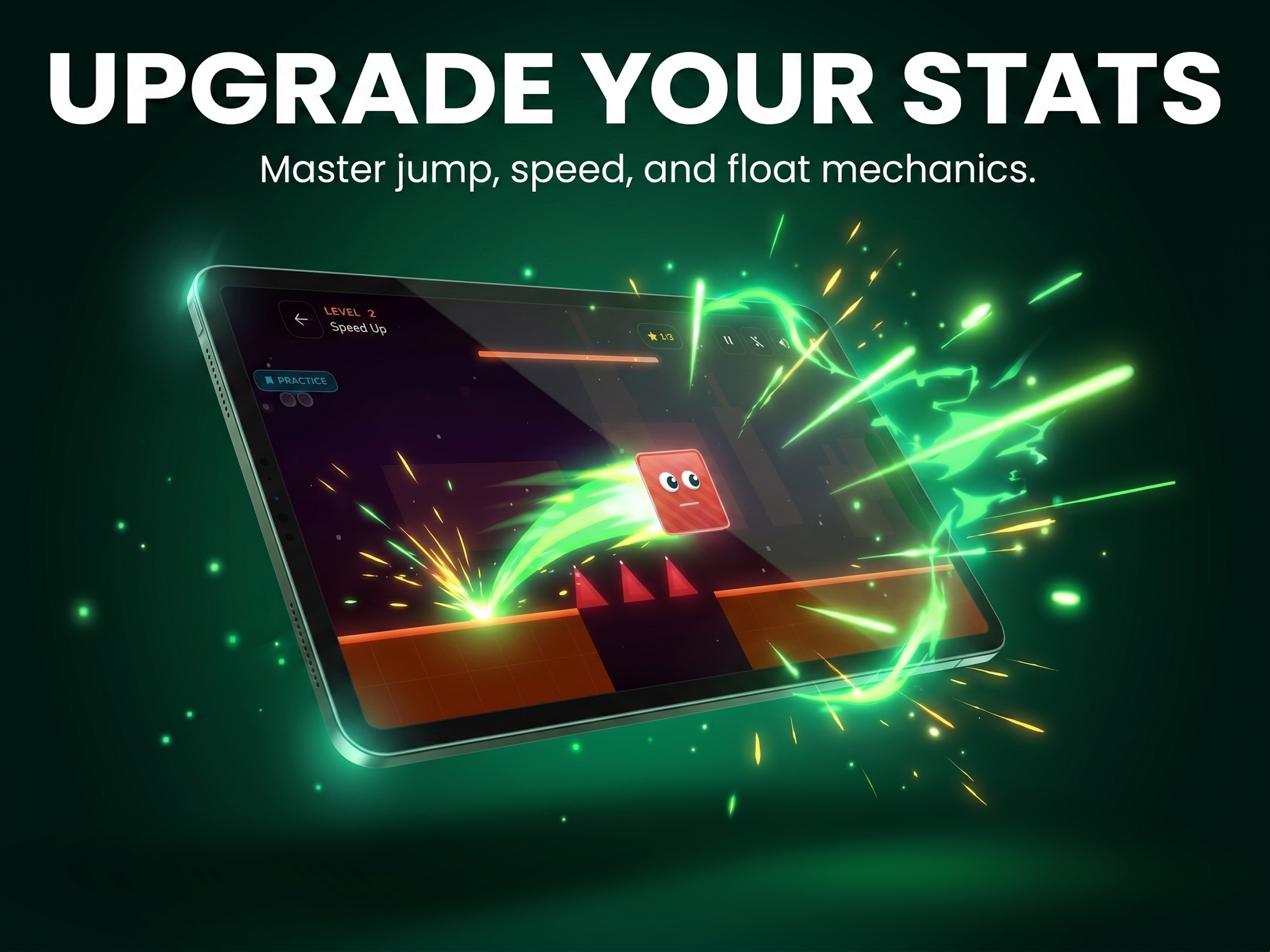 Square Run: Cyberpunk Jump screenshot 9