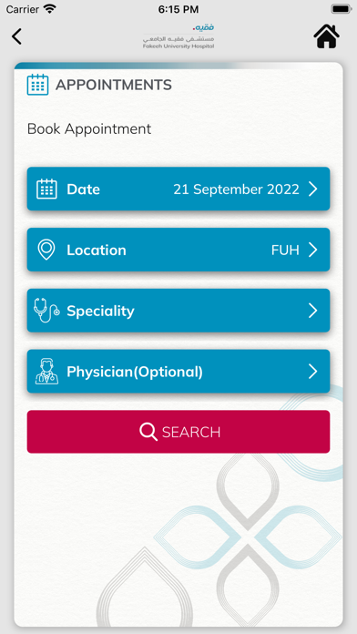 Fakeeh Health Screenshot