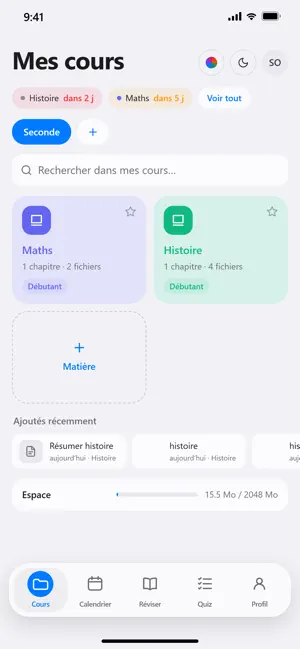 Casier screenshot 1