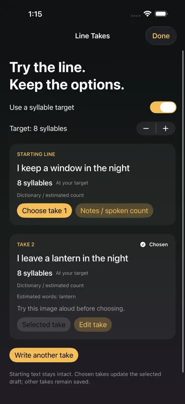 Rhymestash: Lyric Writer screenshot 2 of 3