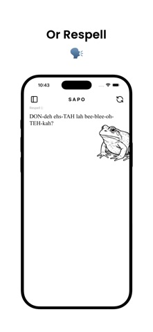 S A P O - Translate & Respell screenshot