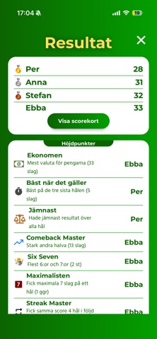Puttwise iPhone screenshot 4