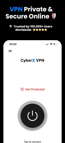 CyberX VPN Fast & Secure Screenshot 1 of 3