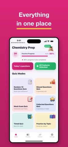 CLEP Chemistry Practice 2026 Screenshot 2 of 10