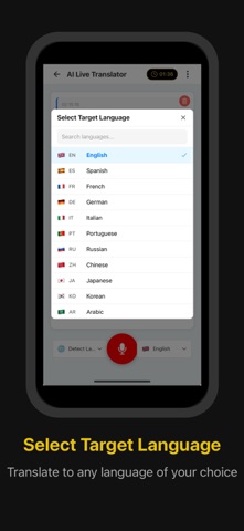 AI Live Translator screenshot