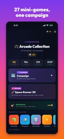 Cinderspire: Arcade Collection Screenshot 1 of 6