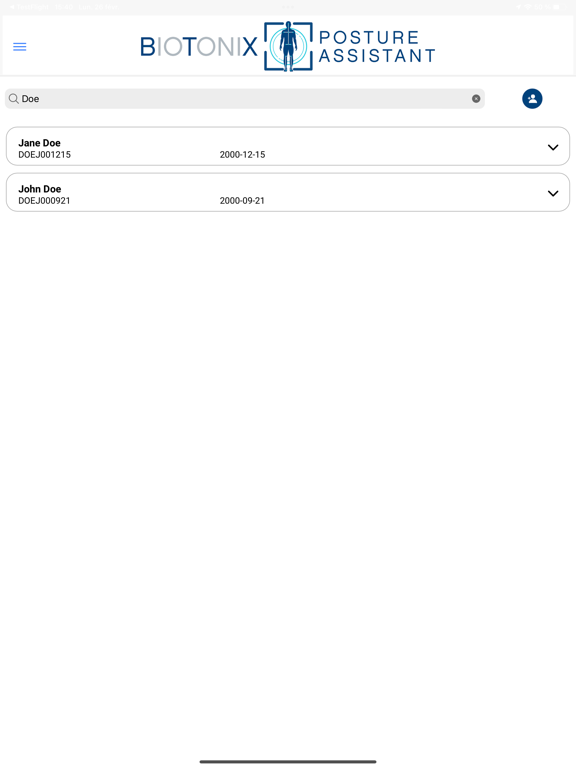 Biotonix Posture Assistant Pro app screenshot 2