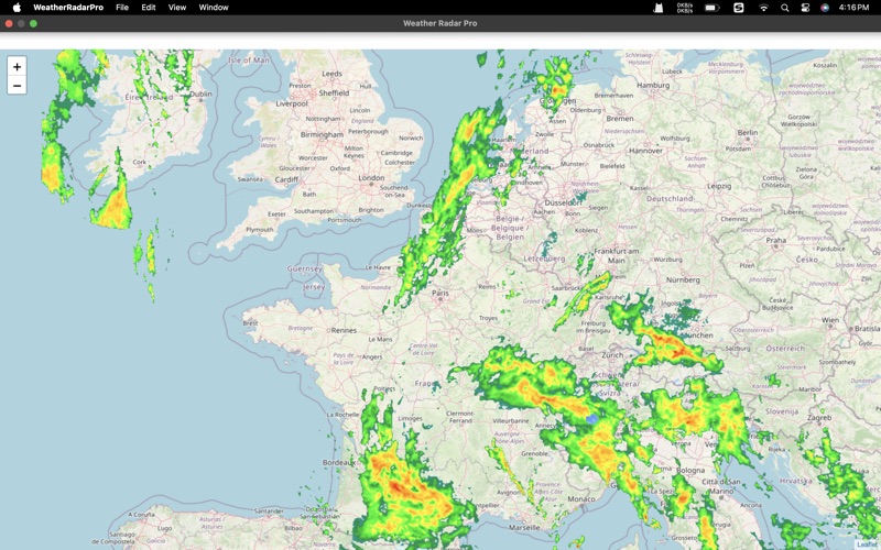 Weather Radar Pro. Screenshot