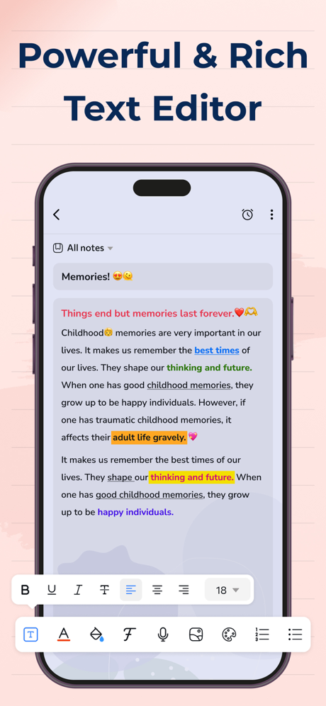 Notes+ - Inkpad Notepad screenshot 2