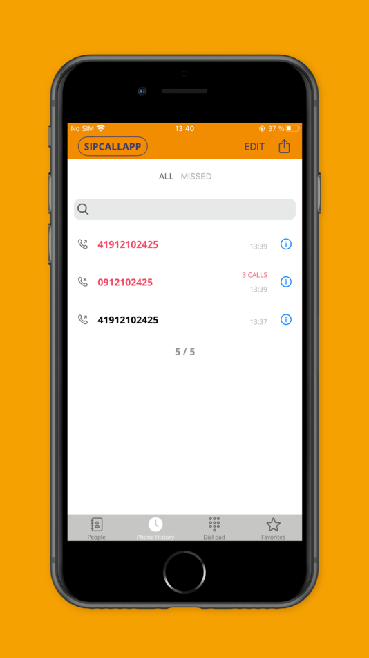 #4. sipcall (iOS) 由: Backbone Solutions AG