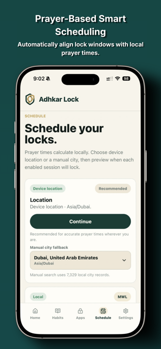 Adhkar Lock Screenshot 7 of 8