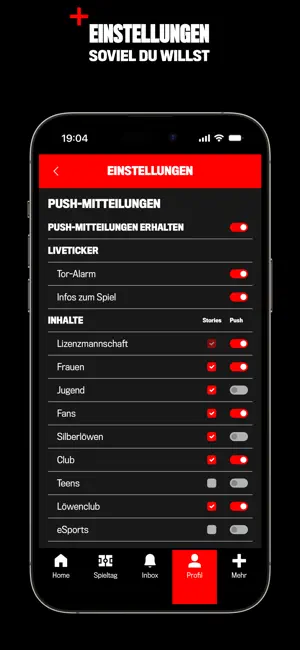 Bayer 04 Leverkusen iPhone screenshot 5