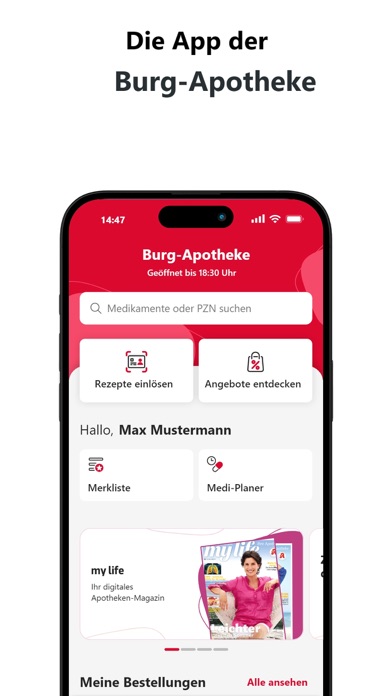 Burg Apotheke Nideggen screenshot