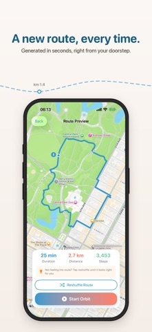 Orbit: Walking Route Planner Screenshot 4 of 8