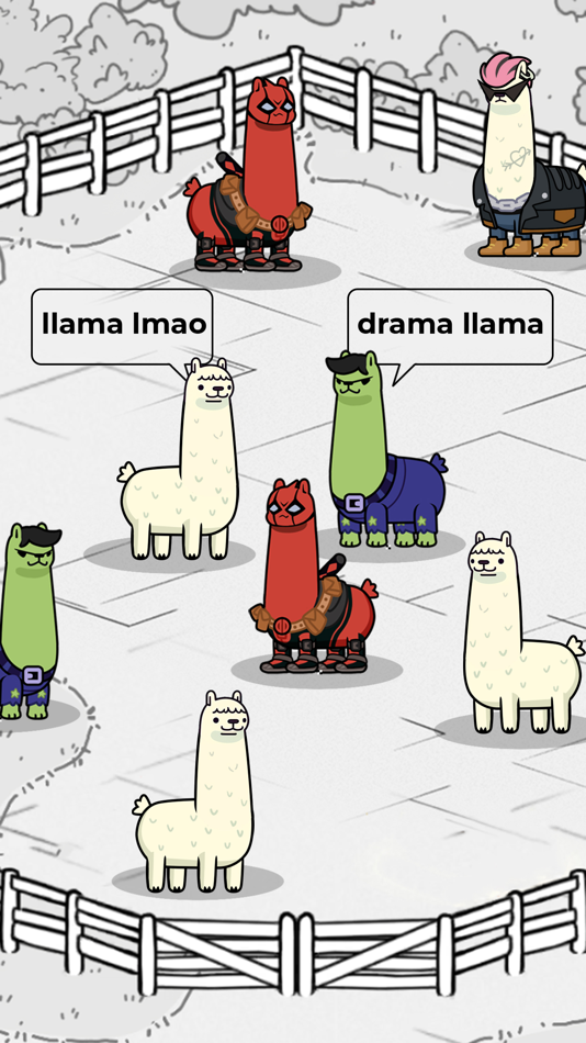 #1. Mutant Llama: IDLE Breed Games (iOS) 由: Fansipan Limited