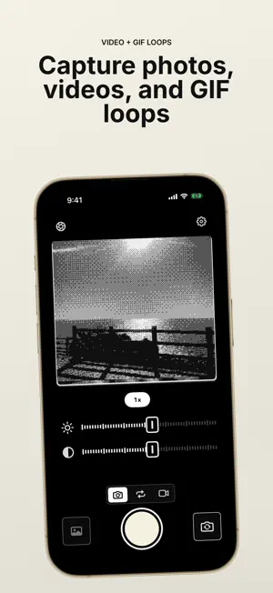 Mini Camera: Mono Pixel Cam screenshot 4