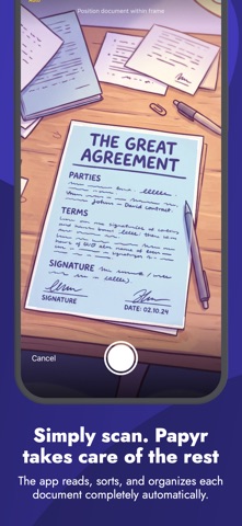Papyr - Docs & Order iPhone screenshot